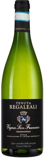 Вино Tasca d'Almerita, Chardonnay "Vigna San Francesco", Sicilia DOC, 2023