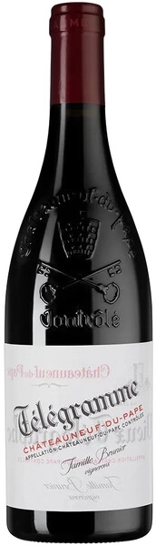 Вино Vignobles Brunier, "Telegramme", Chateauneuf-du-Pape AOC, 2023