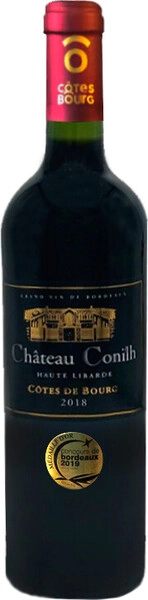 Вино Chateau Conilh Haute-Libarde, Cotes de Bourg AOC Cru Bourgeois, 2018