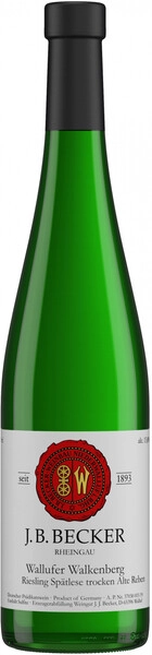 Вино J. B. Becker, Wallufer Walkenberg Riesling Spatlese Alte Reben, 2017