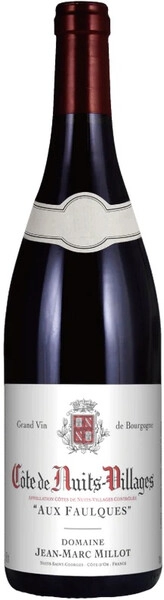 Вино Domaine Jean-Marc Millot, Cote de Nuits-Villages Aux Faulques AOC, 2017