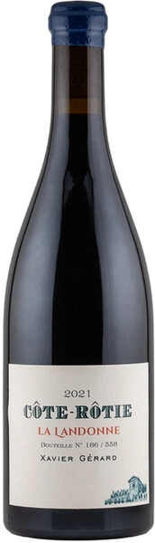 Вино Xavier Gerard, Cote-Rotie La Landonne AOC, 2021, 375 мл