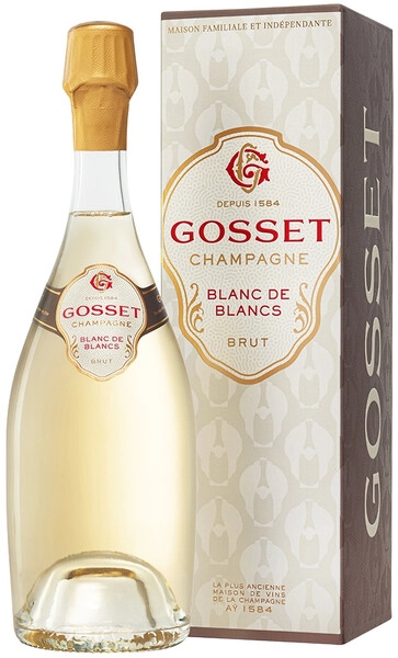 Шампанское Gosset, Grand Blanc de Blancs, gift box