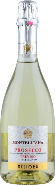 Игристое вино Montelliana, Meliora Millesimato Prosecco, Treviso DOC