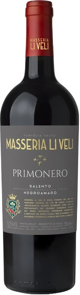 Вино Li Veli, Primonero, Salento IGT, 2022