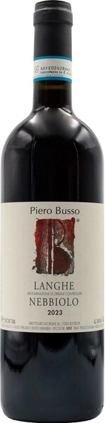 Вино Piero Busso, Langhe Nebbiolo DOC, 2023