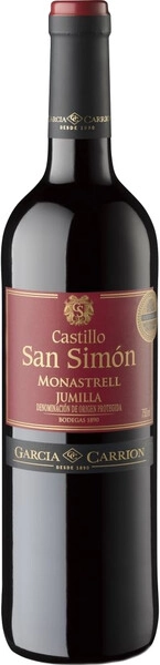 Вино Garcia Carrion, Castillo San Simon Monastrell, Jumilla DOP