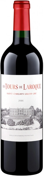 Вино Les Tours de Laroque Saint-Emilion Grand Cru AOC, 2016