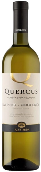 Вино Klet Brda, Quercus Pinot Grigio, Goriska Brda ZGP, 2023