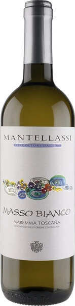 Вино Mantellassi, Masso Bianco, Maremma Toscana DOC, 2021
