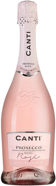 Игристое вино Canti, Millesimato Prosecco DOC Rose, 2023