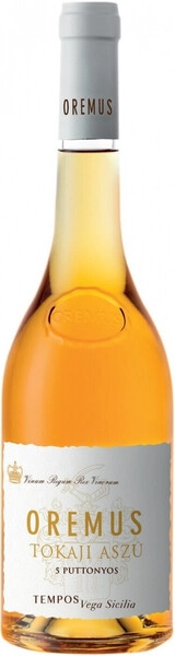 Вино Oremus, Tokaji Aszu 5 Puttonyos, 2016, 0.5 л