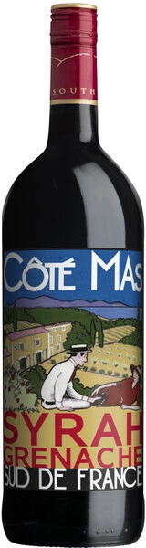 Вино Cote Mas Syrah Grenache, Pays d'Oc IGP, 2021