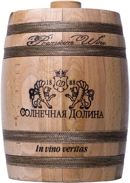 Вино Черный Полковник, в бочонке, 1.4 л