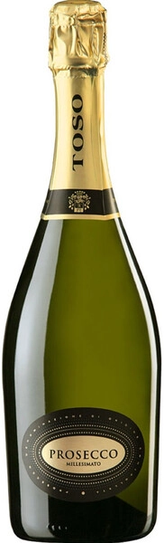 Игристое вино Toso, Prosecco DOC Millesimato, 2023