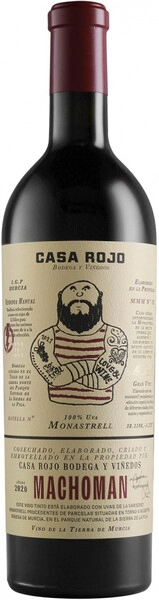 Вино Casa Rojo, MachoMan, Murcia IGP, 2020, 1.5 л