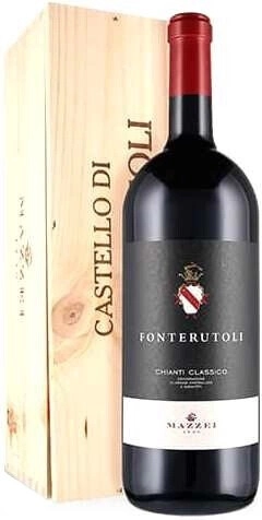 Вино Fonterutoli Chianti Classico DOCG, 2020, wooden box, 3 л