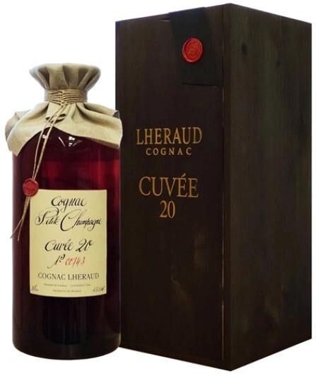 Коньяк Lheraud Cognac Cuvee 20, wooden box, 5 л