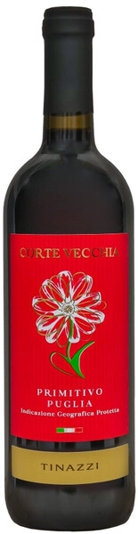 Вино "Corte Vecchia" Primitivo, Puglia IGT, 2024