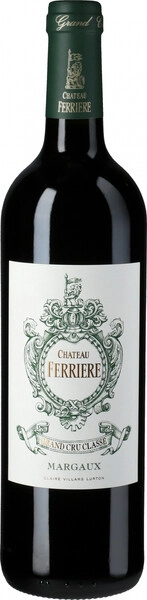 Вино Chateau Ferriere, Margaux AOC 3-eme Grand Cru Classe, 2019, 375 мл