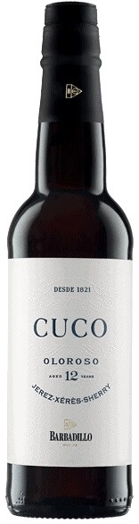 Херес Barbadillo, Cuco Oloroso Seco, Jerez DO, 375 мл