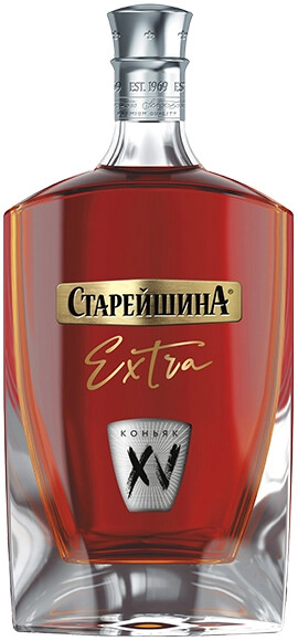 Коньяк Старейшина Экстра, 15-летний, 0.5 л