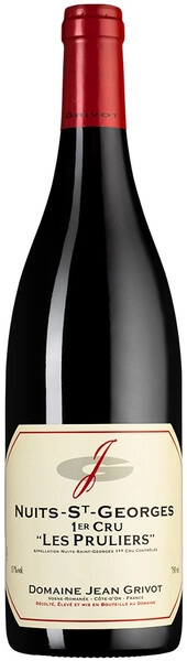 Вино Domaine Jean Grivot, Nuits-St-Georges 1er Cru AOC Les Pruliers, 2022