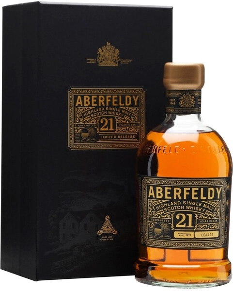 Виски Aberfeldy 21 Years Old, gift box, 0.7 л