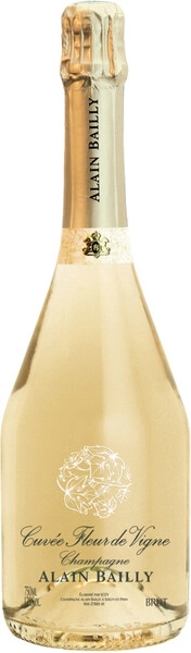 Шампанское Champagne Alain Bailly, Cuvee Fleur de Vigne Brut, Champagne AOC