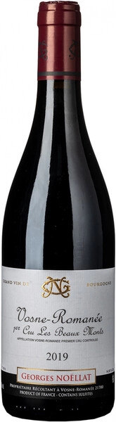Вино Domaine Georges Noellat, Vosne-Romanee 1er Cru Les Beaux Monts AOC, 2019