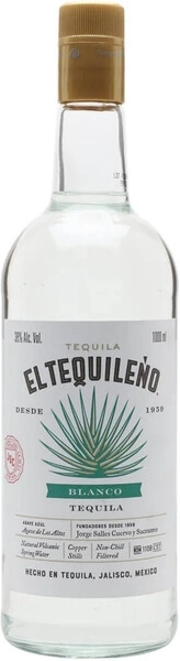 Текила El Tequileno Blanco, 1 л