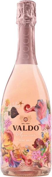 Игристое вино Valdo, Aquarius Rose Brut, 2024