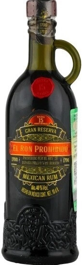 Ром El Ron Prohibido, Gran Reserva 15 Years, 100 мл