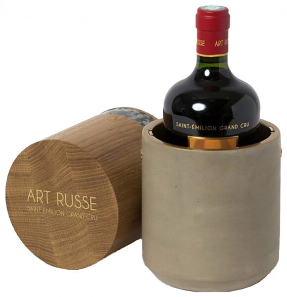 Вино Chateau La Grace Dieu des Prieurs, Saint-Emilion Grand Cru AOC, 2015, in a concrete tube