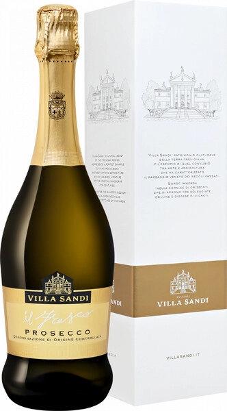 Игристое вино Villa Sandi, "Il Fresco" Prosecco DOC, 2024, gift box