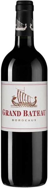 Вино Grand Bateau Rouge, Bordeaux AOC, 2019