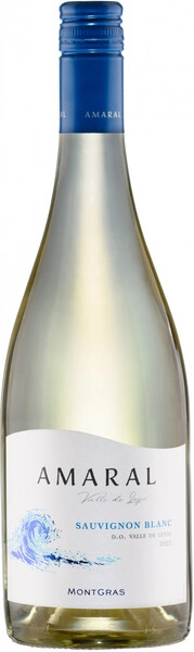 Вино MontGras, Amaral Sauvignon Blanc, Leyda Valley DO, 2022