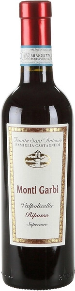Вино Tenuta Sant'Antonio, Monti Garbi Valpolicella Superiore DOC Ripasso, 2020, 375 мл