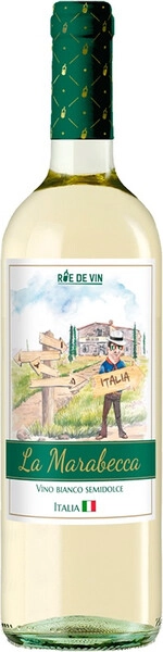 Вино Cantine Rasore, Rue de Vin La Marabecca Blanco Semidolce