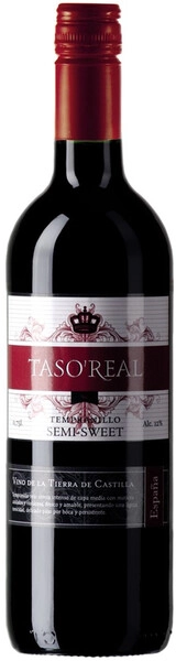 Вино Taso Real Tempranillo Semi-Sweet VdT