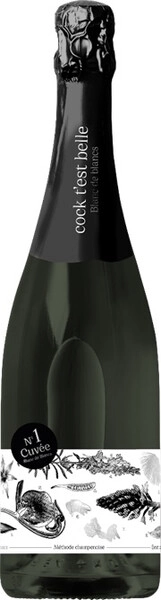 Игристое вино Cock t'est belle Cuvee №1 Blanc de Blancs Extra Brut, 2019