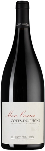 Вино Chave, Mon Coeur, Cote-du-Rhone AOC, 2019, 1.5 л