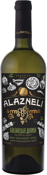 Вино GVMT Group, Alazneli Alazani Valley White Semi-Sweet, 2020