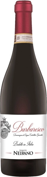 Вино Tenute Neirano, Barbaresco DOCG, 2019