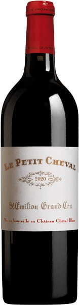 Вино Le Petit Cheval, Saint Emilion Grand Cru AOC, 2020