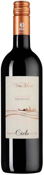 Вино Cielo e Terra, "Viamare" Sangiovese Primitivo, 2024