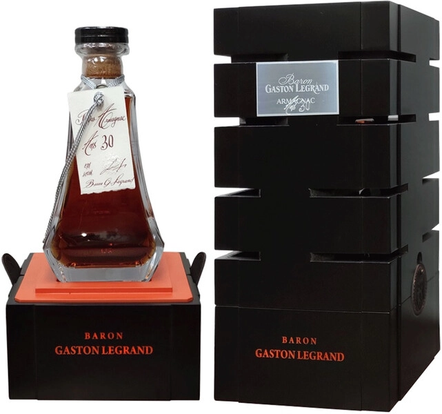 Арманьяк Baron G. Legrand 30 ans, Bas Armagnac AOC, in decanter & gift box, 0.7 л