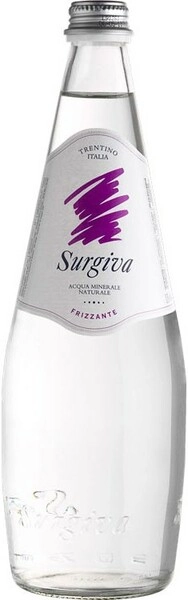 Вода Surgiva Sparkling Glass, 0.75 л