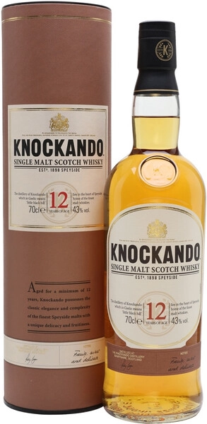 Виски Knockando 12 Years Old, gift box, 0.7 л