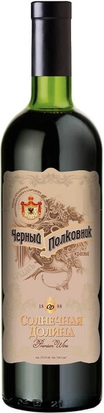 Вино Черный Полковник, 1.5 л